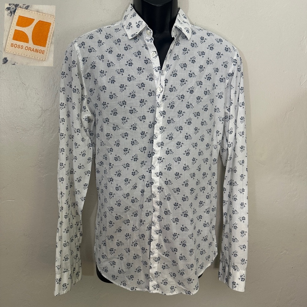 Boss Orange Long Sleeve Shirt Medium Gently worn 100% cotton